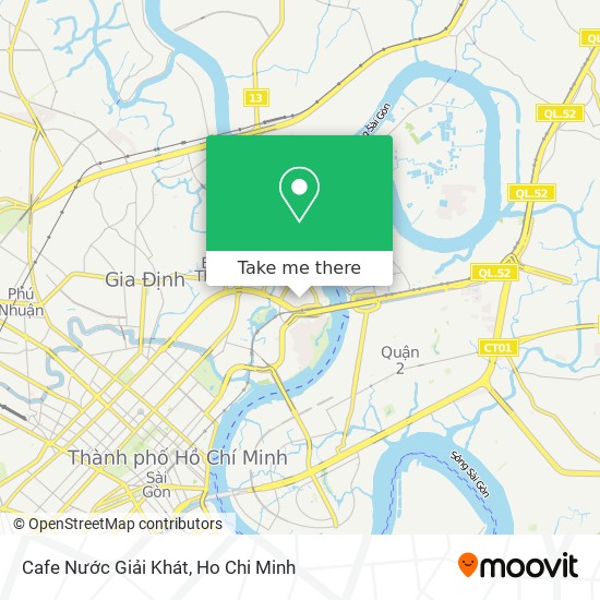 Cafe Nước Giải Khát map