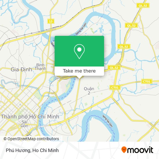Phú Hương map