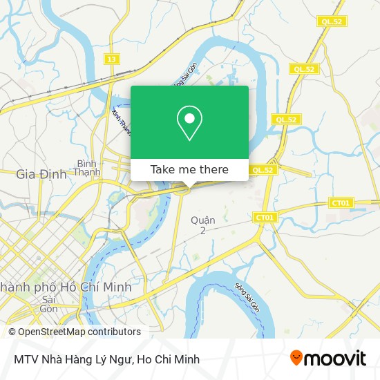 MTV Nhà Hàng Lý Ngư map