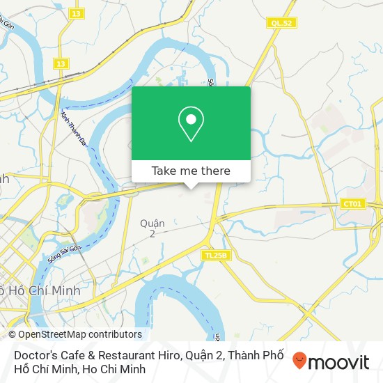 Doctor's Cafe & Restaurant Hiro, Quận 2, Thành Phố Hồ Chí Minh map
