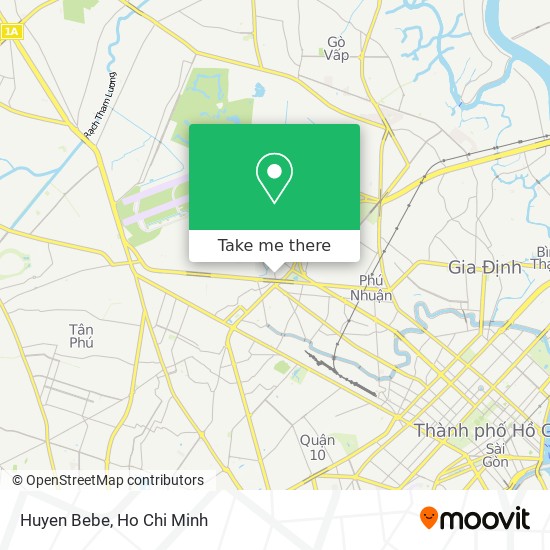 Huyen Bebe map