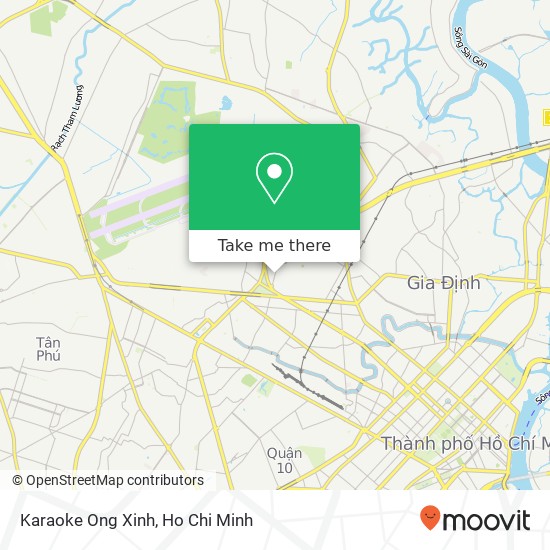 Karaoke Ong Xinh map