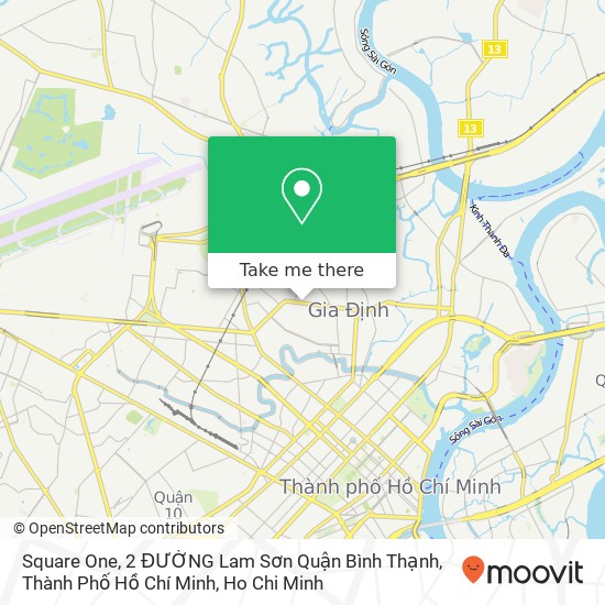 Square One, 2 ĐƯỜNG Lam Sơn Quận Bình Thạnh, Thành Phố Hồ Chí Minh map