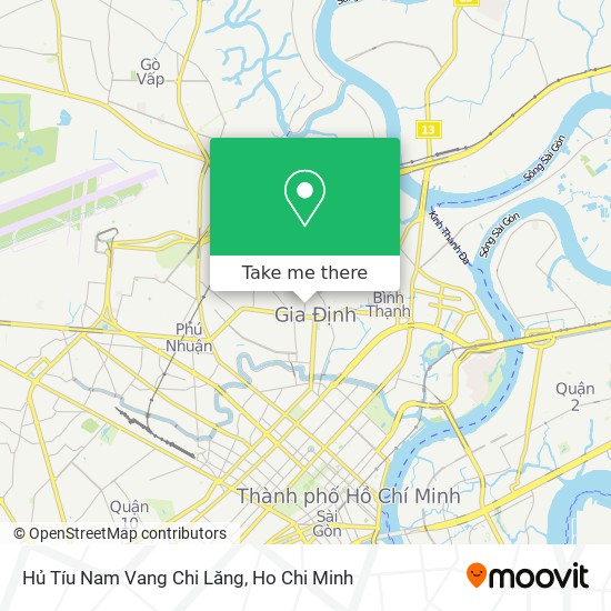 Hủ Tíu Nam Vang Chi Lăng map