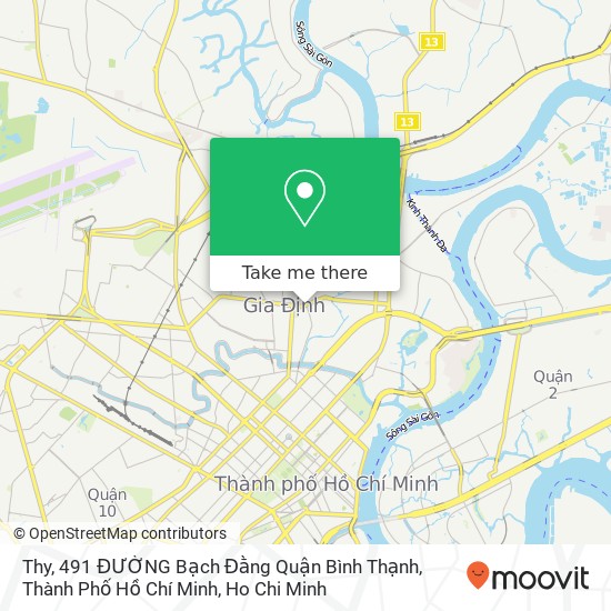 Thy, 491 ĐƯỜNG Bạch Đằng Quận Bình Thạnh, Thành Phố Hồ Chí Minh map