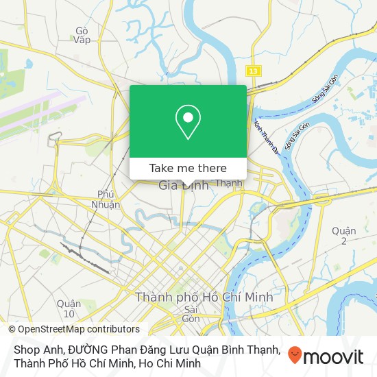 Shop Anh, ĐƯỜNG Phan Đăng Lưu Quận Bình Thạnh, Thành Phố Hồ Chí Minh map