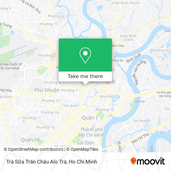 Trà Sữa Trân Châu Alo Trà map