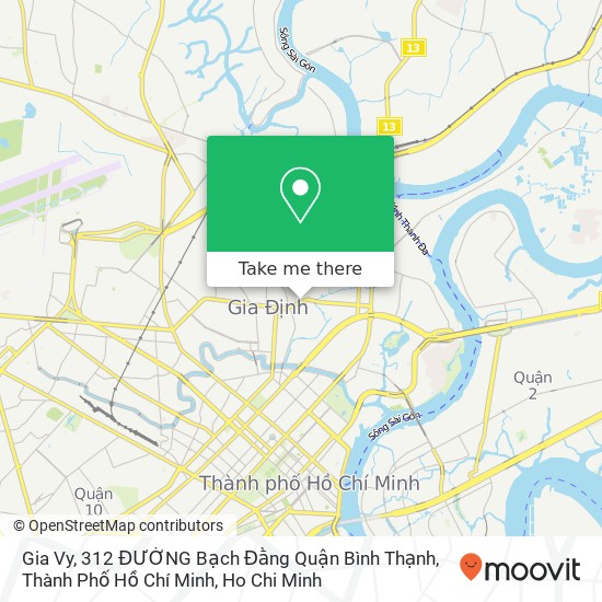Gia Vy, 312 ĐƯỜNG Bạch Đằng Quận Bình Thạnh, Thành Phố Hồ Chí Minh map