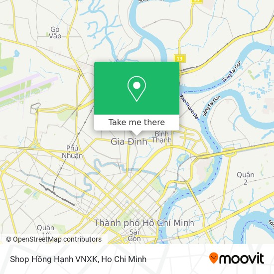 Shop Hồng Hạnh VNXK map