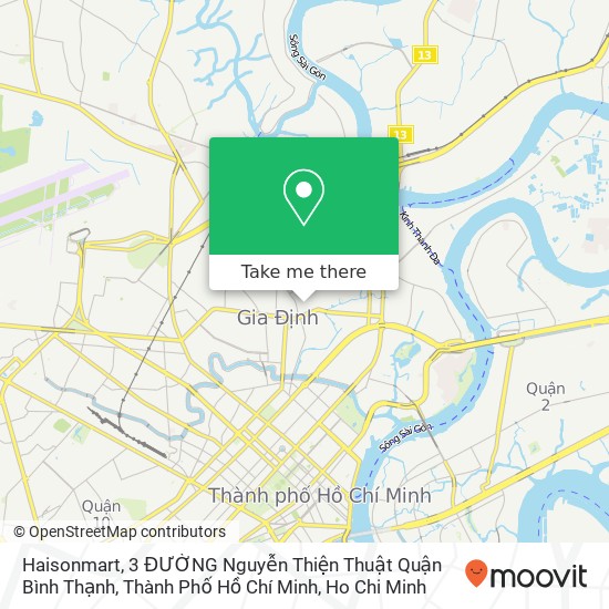 Haisonmart, 3 ĐƯỜNG Nguyễn Thiện Thuật Quận Bình Thạnh, Thành Phố Hồ Chí Minh map