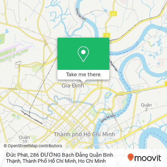 Đức Phát, 286 ĐƯỜNG Bạch Đằng Quận Bình Thạnh, Thành Phố Hồ Chí Minh map