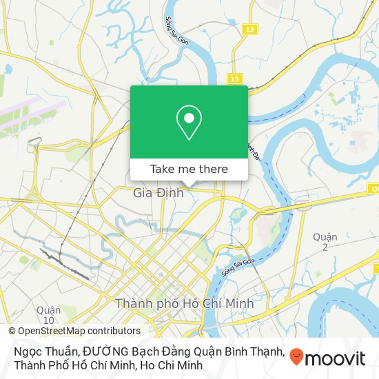 Ngọc Thuần, ĐƯỜNG Bạch Đằng Quận Bình Thạnh, Thành Phố Hồ Chí Minh map