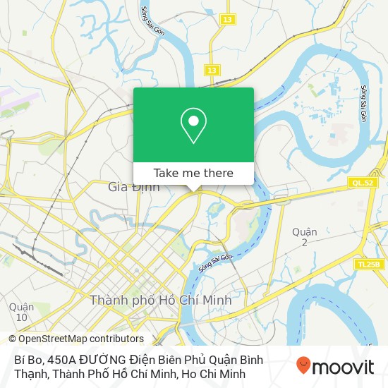 Bí Bo, 450A ĐƯỜNG Điện Biên Phủ Quận Bình Thạnh, Thành Phố Hồ Chí Minh map