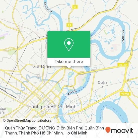 Quán Thùy Trang, ĐƯỜNG Điện Biên Phủ Quận Bình Thạnh, Thành Phố Hồ Chí Minh map