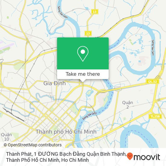 Thành Phát, 1 ĐƯỜNG Bạch Đằng Quận Bình Thạnh, Thành Phố Hồ Chí Minh map