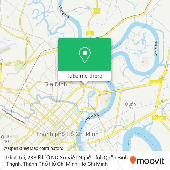 Phát Tài, 288 ĐƯỜNG Xô Viết Nghệ Tĩnh Quận Bình Thạnh, Thành Phố Hồ Chí Minh map