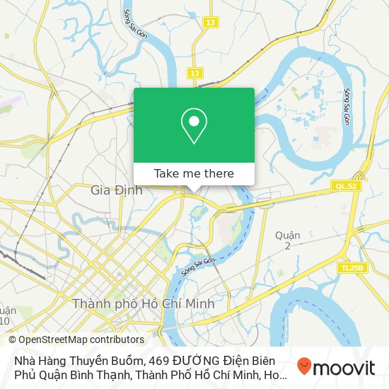 Nhà Hàng Thuyền Buồm, 469 ĐƯỜNG Điện Biên Phủ Quận Bình Thạnh, Thành Phố Hồ Chí Minh map