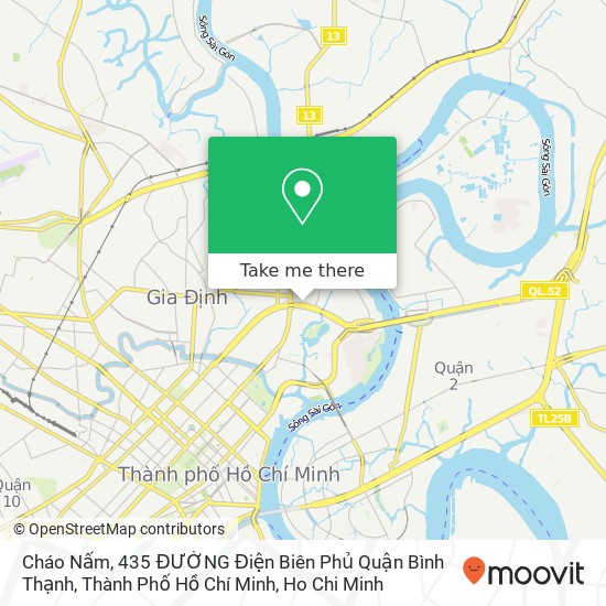 Cháo Nấm, 435 ĐƯỜNG Điện Biên Phủ Quận Bình Thạnh, Thành Phố Hồ Chí Minh map