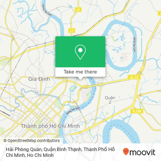 Hải Phòng Quán, Quận Bình Thạnh, Thành Phố Hồ Chí Minh map