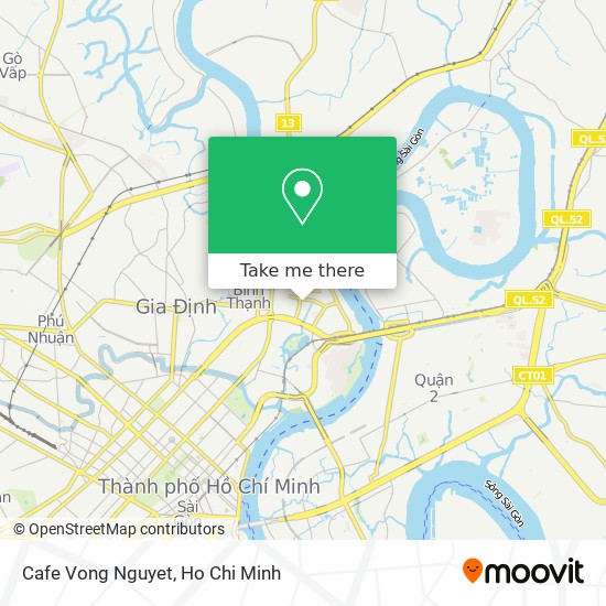 Cafe Vong Nguyet map