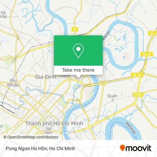 Pong Ngon Hú Hồn map