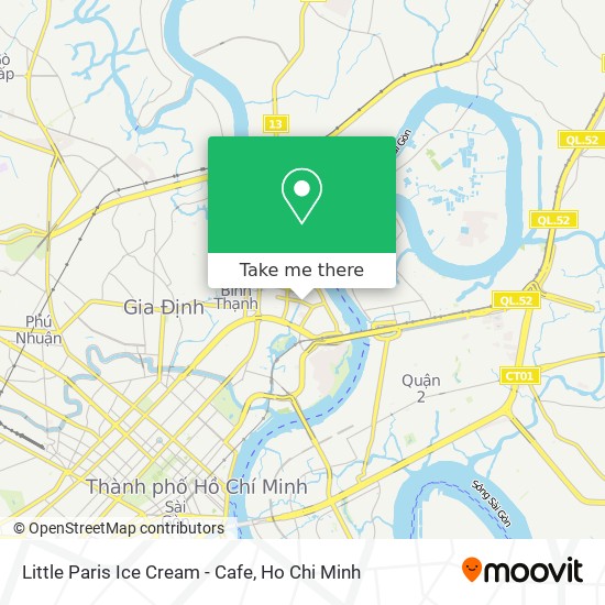 Little Paris Ice Cream - Cafe map