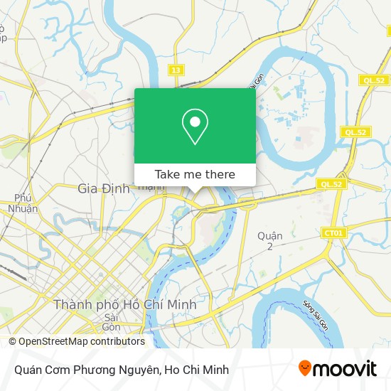 Quán Cơm Phương Nguyên map