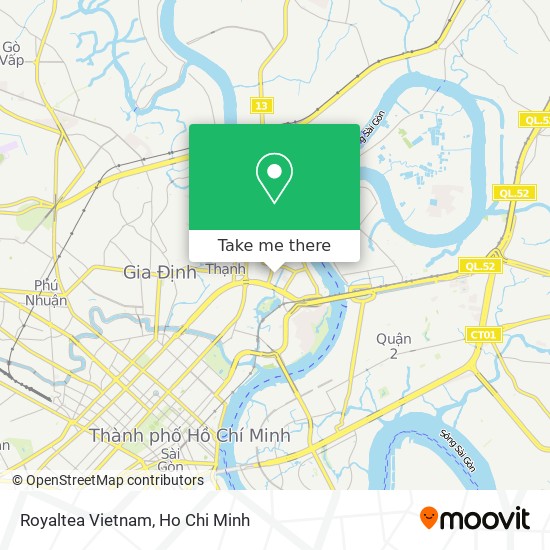 Royaltea Vietnam map