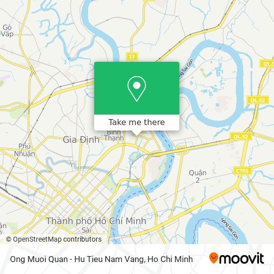 Ong Muoi Quan - Hu Tieu Nam Vang map