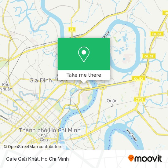 Cafe Giải Khát map