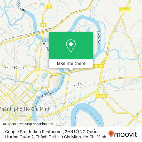 Couple Star Indian Restaurant, 2 ĐƯỜNG Quốc Hương Quận 2, Thành Phố Hồ Chí Minh map