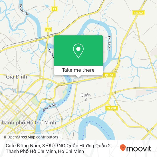 Cafe Đông Nam, 3 ĐƯỜNG Quốc Hương Quận 2, Thành Phố Hồ Chí Minh map