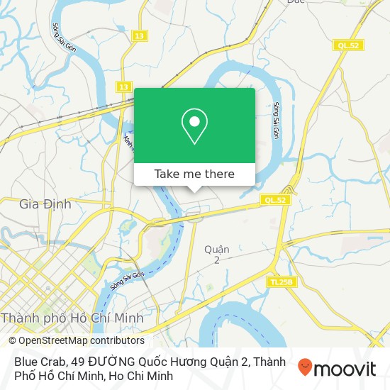 Blue Crab, 49 ĐƯỜNG Quốc Hương Quận 2, Thành Phố Hồ Chí Minh map