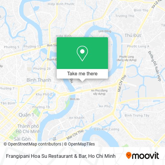 Frangipani Hoa Su Restaurant & Bar map