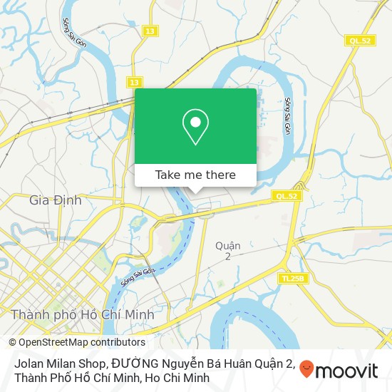 Jolan Milan Shop, ĐƯỜNG Nguyễn Bá Huân Quận 2, Thành Phố Hồ Chí Minh map