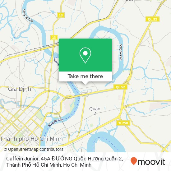 Caffein Junior, 45A ĐƯỜNG Quốc Hương Quận 2, Thành Phố Hồ Chí Minh map
