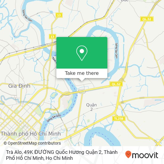 Trà Alo, 49K ĐƯỜNG Quốc Hương Quận 2, Thành Phố Hồ Chí Minh map