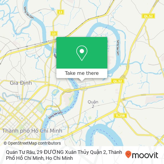 Quán Tư Râu, 29 ĐƯỜNG Xuân Thủy Quận 2, Thành Phố Hồ Chí Minh map