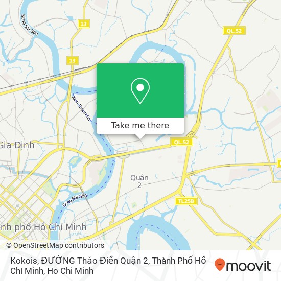 Kokois, ĐƯỜNG Thảo Điền Quận 2, Thành Phố Hồ Chí Minh map