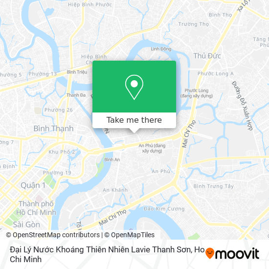 Đại Lý Nước Khoáng Thiên Nhiên Lavie Thanh Sơn map