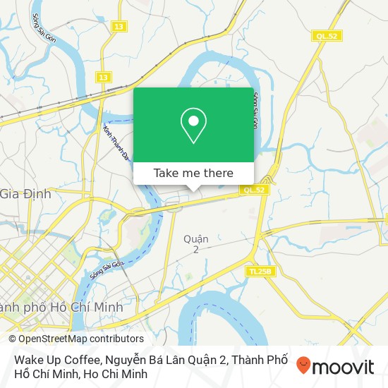 Wake Up Coffee, Nguyễn Bá Lân Quận 2, Thành Phố Hồ Chí Minh map