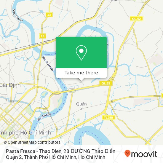 Pasta Fresca - Thao Dien, 28 ĐƯỜNG Thảo Điền Quận 2, Thành Phố Hồ Chí Minh map