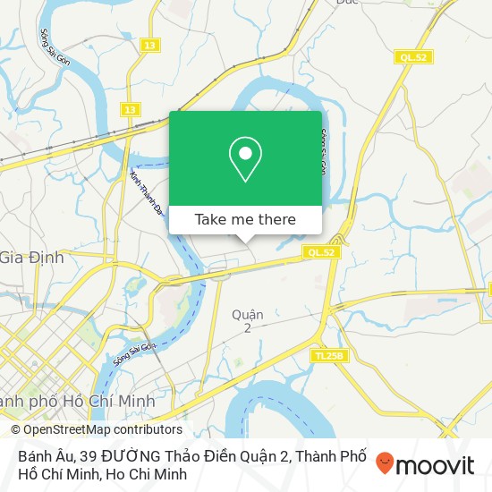 Bánh Âu, 39 ĐƯỜNG Thảo Điền Quận 2, Thành Phố Hồ Chí Minh map
