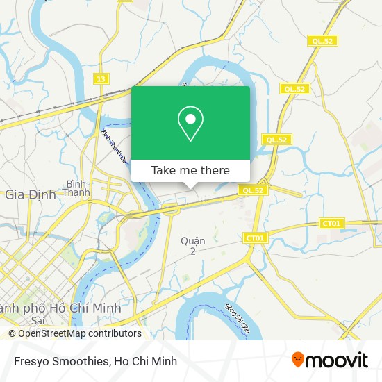 Fresyo Smoothies map