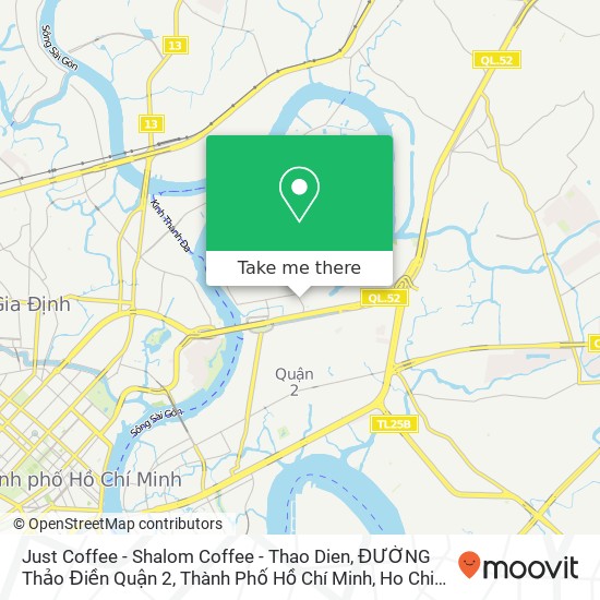 Just Coffee - Shalom Coffee - Thao Dien, ĐƯỜNG Thảo Điền Quận 2, Thành Phố Hồ Chí Minh map