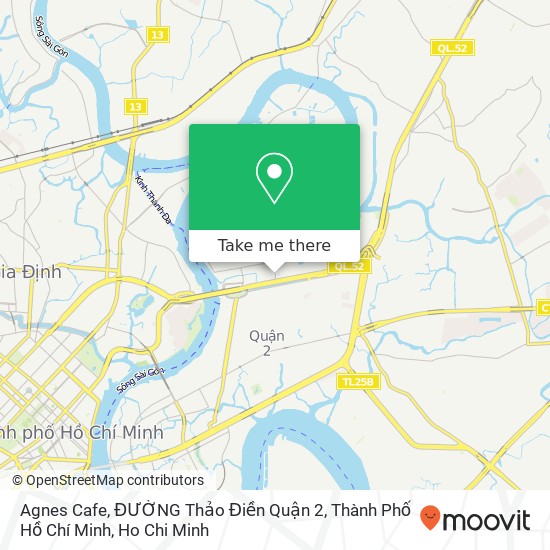 Agnes Cafe, ĐƯỜNG Thảo Điền Quận 2, Thành Phố Hồ Chí Minh map