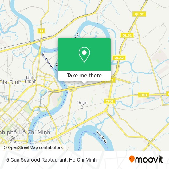 5 Cua Seafood Restaurant map