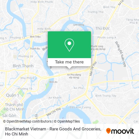 Blackmarket Vietnam - Rare Goods And Groceries map