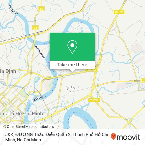 J&K, ĐƯỜNG Thảo Điền Quận 2, Thành Phố Hồ Chí Minh map