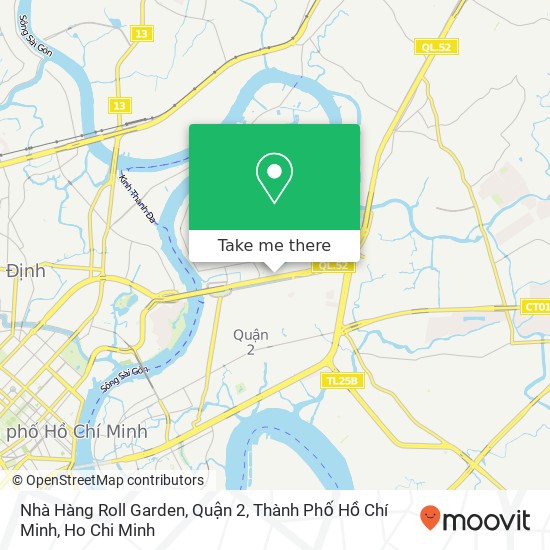 Nhà Hàng Roll Garden, Quận 2, Thành Phố Hồ Chí Minh map